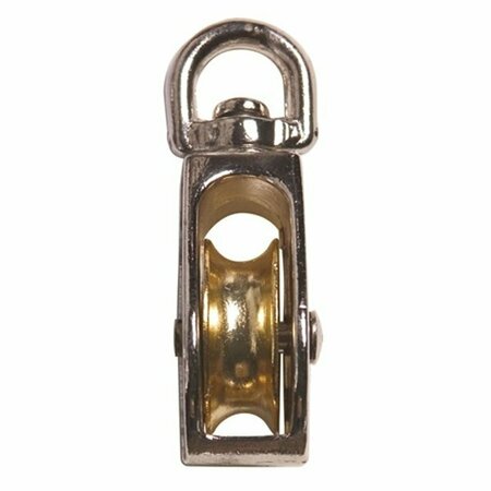 BEN-MOR CABLES Pulley Swivel Zinc Single 2in 70725